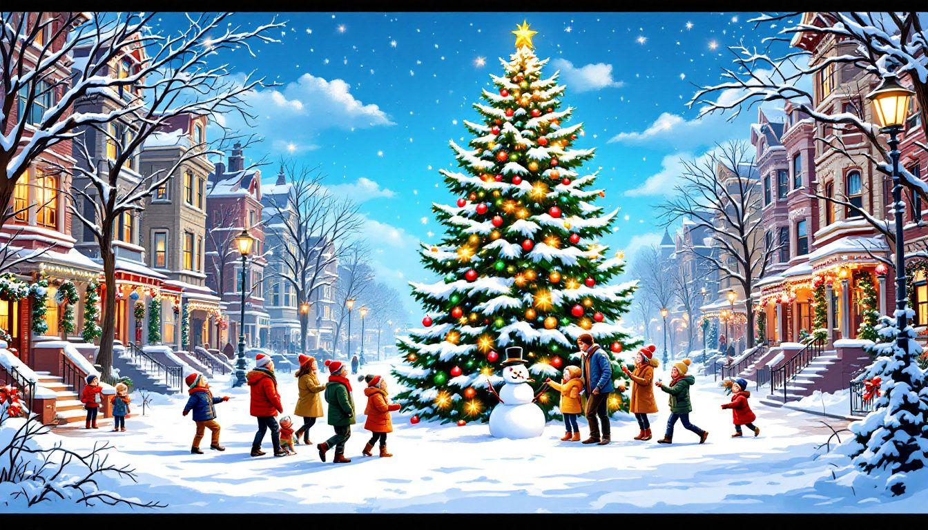 Various holiday backgrounds available for Christmas mini sessions, showcasing festive themes.